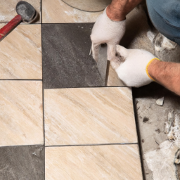 La pose de carreaux mosaïques en marbre par Pro Carreaux : un choix de qualité pour sublimer votre intérieur à Les Ponts-de-Cé